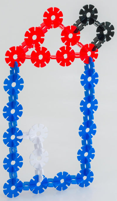 Betzold - Steckblümchen 1000-tlg. - Bunte Steckblumen-Bausteine Steckspiel