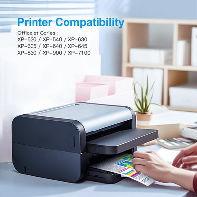 Uniwork 33XL 33 XL Multipack Druckerpatronen Kompatibel für Epson 33 XL 33XL Patronen für Epson Expression Premium XP-530 XP-540 XP-7100 XP-900 XP-830 XP-630 XP-635 XP-645 XP-640 (10er-Pack)