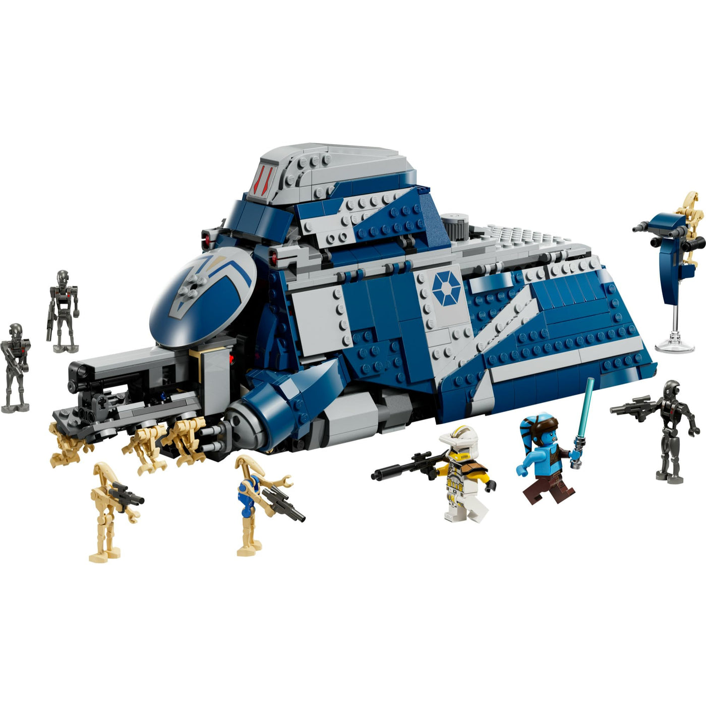 LEGO Star Wars: The Clone Wars MTT der Separatisten in der Schlacht von Felucia - Spielzeug mit Lichtschwert - Kinder Geschenk für Jungen und Mädchen - Modellbau zum Ausstellen und Sammeln - 75435