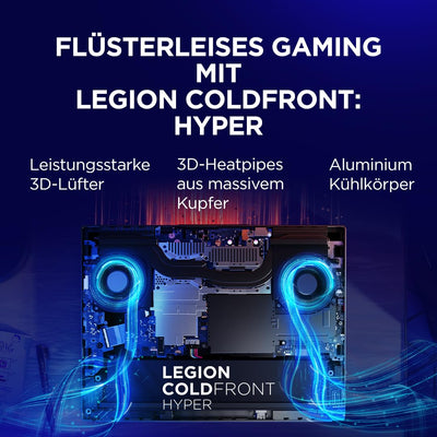 Lenovo Legion 5i 15IRX10 Gaming AI Laptop | 15.1" WQXGA 165Hz OLED Display | NVIDIA GeForce RTX 5070 | Intel Core i7-13650HX | 32GB RAM | 1TB SSD | Win11 | QWERTZ | Eclipse Black | 3 Monate GamePass