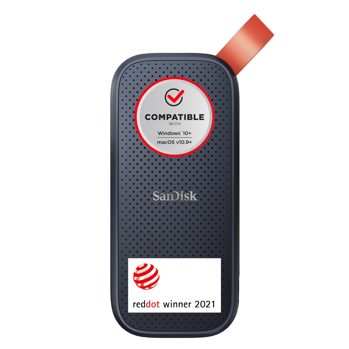 SanDisk 2TB Portable SSD - bis zu 800 MB/Sek. Lesegeschwindigkeit, USB 3.2 Gen 2