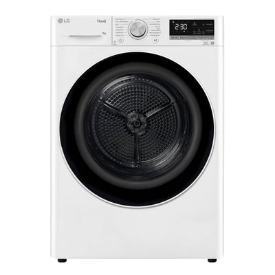 LG V9R09TC Wärmepumpen-Trockner 9 kg Kapazität, Sensor Dry, Allergy Care, Smart Diagnosis, Weiß