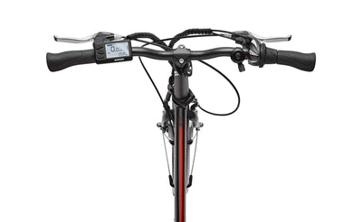 TELEFUNKEN E-Bike Klapprad Elektrofahrrad Alu, 7 Gang Kettenschaltung - Pedelec Faltrad Leicht, 250 W und 10,4 Ah / 36 V Lithium-Ionen-Akku, LCD-Display, 20 Zoll, Kompakt F810