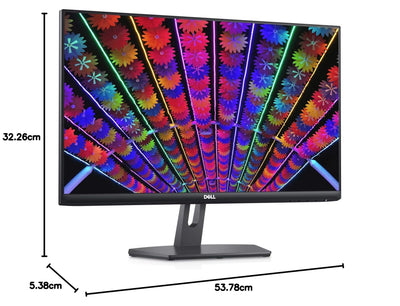 Dell S2421NX 24 Zoll Full HD (1920x1080) Monitor, 75Hz, IPS, 4ms, AMD FreeSync, Ultradünner Rahmen, 2x HDMI, 3 Jahre Garantie, Schwarz