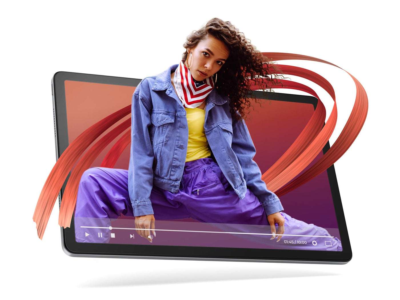 Lenovo Tab M11 – Tablet mit Touchscreen 11 Zoll WUXGA (Prozessor MediaTek Helio G88, 8 Kerne, 4 GB RAM, eMMC 128 GB, Lenovo Tab Pen, Android 13, WiFi + Bluetooth) – Luna, Grau