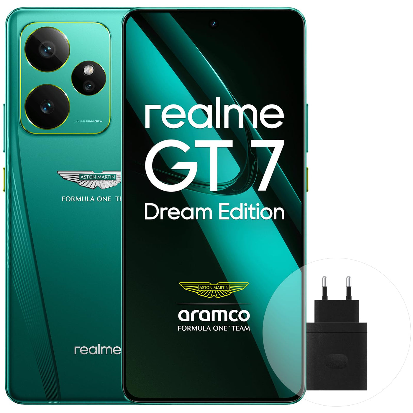 realme GT7 5G Smartphone,16+512GB,Aston Martin Green,7000 mAh Battery,120W Charge,Dimensity 9400e Chipset,IMX906 50MP Camera, AI Planner(Stock Limited)