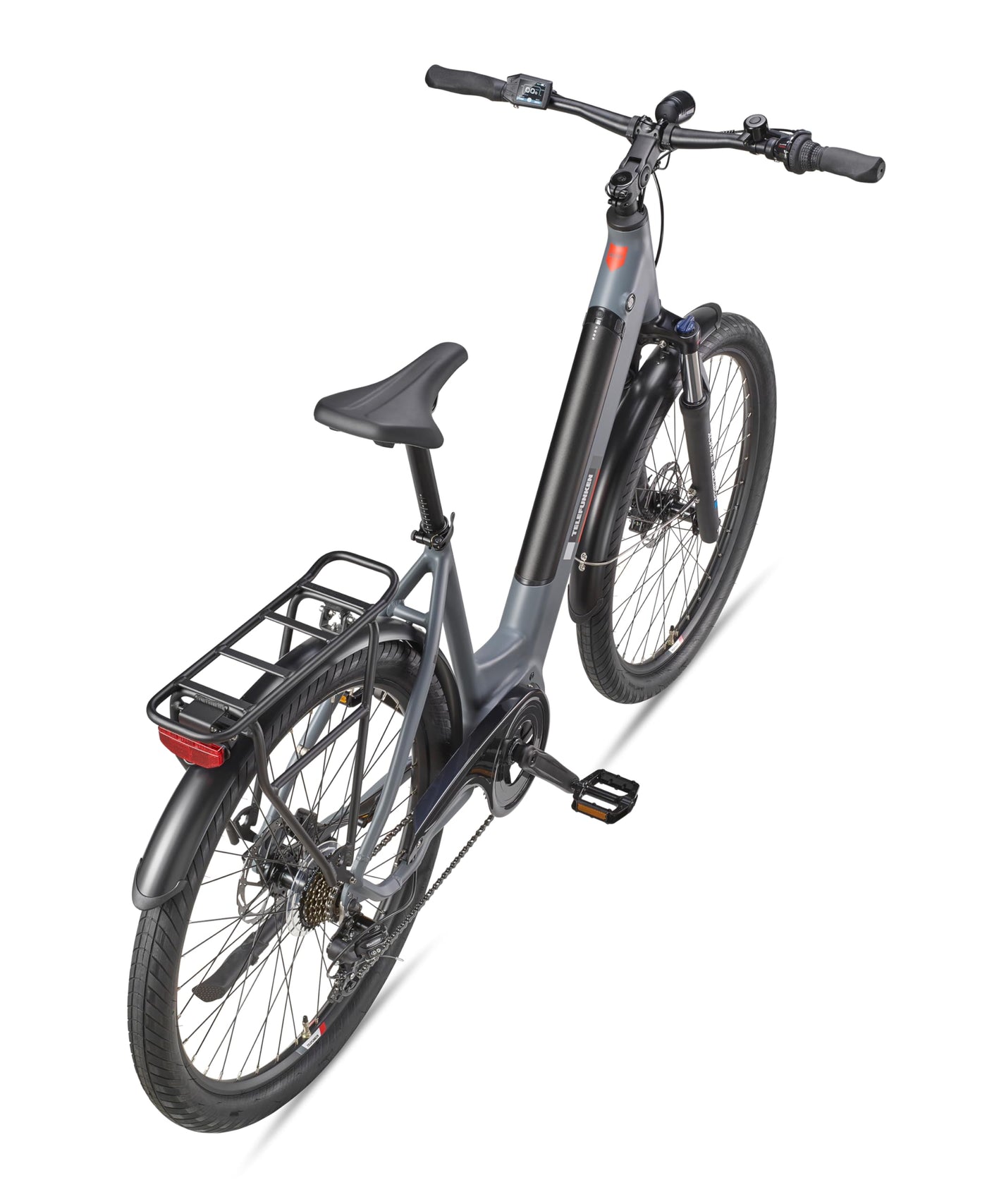 TELEFUNKEN SUV E-Bike 27,5 Zoll für Damen & Herren | Pedelec mit Mittelmotor & 468Wh Akku | Elektrofahrrad mit 7-Gang Kettenschaltung & Hydr. Scheibenbremsen, StVZO-konform | SUV500