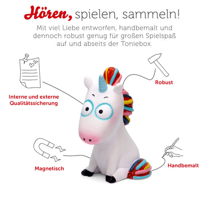 tonies Hörfiguren für Toniebox, Das NEINhorn & Das NEINhorn und die SchLANGEWEILE, Hörbuch für Kinder ab 4 Jahren, Spielzeit ca. 45 Minuten