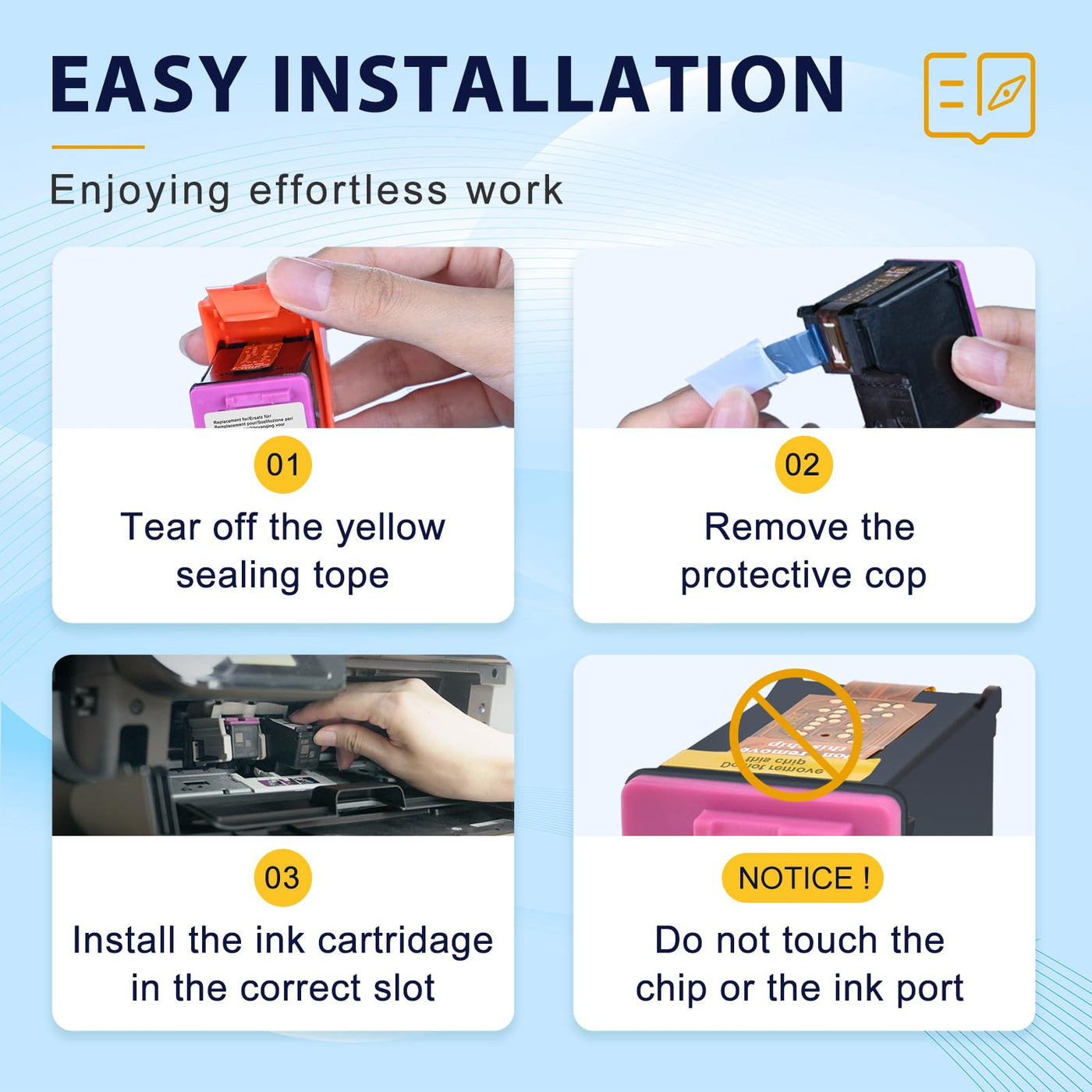 MYCARTRIDGE PHOEVER 304XL 304 XL Patronen Kompatibel für HP 304 Druckerpatronen Multipack Schwarz und Farbe für HP Envy 5020 5000 Deskjet 3750 2630 2620 druckerpatronen