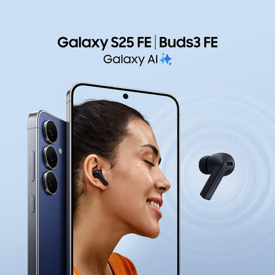Samsung Galaxy S25 FE mit Galaxy AI, Handy mit Android, 6,7 Zoll FHD-Display, 50 MP Kamera, 256 GB Speicher, 8 GB RAM, 4.900 mAh Akku, Navy, 3 Jahre Herstellergarantie [Exklusiv auf Amazon]