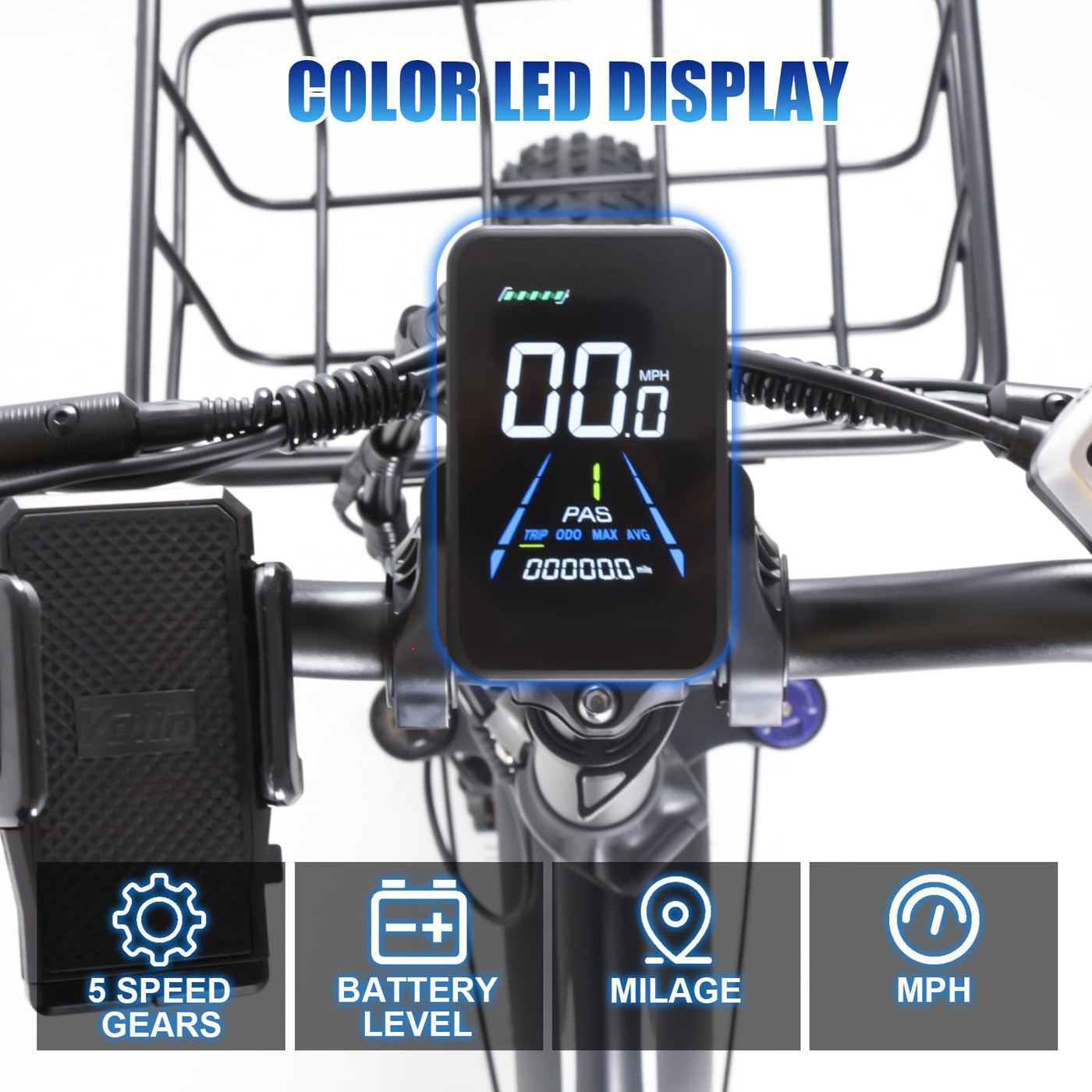 KETELES Klapprad E Bike mit Doppelmotor, 20"×4.0 Elektro Cityräder Faltbar, 48V 35Ah E-Bike Erwachsene, Elektrofahrrad für Herren und Damen, Hydraulische Scheibenbremsen (Schwarz)