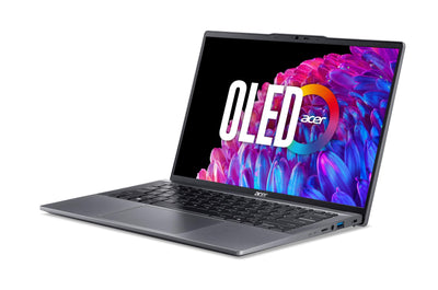 acer Swift Go 14 OLED (SFG14-63-R81N) Ultrathin/Laptop, 14" WQ2.8K OLED Display, AMD Ryzen 7 8845HS, 32 GB RAM, 1 TB SSD, AMD Radeon Grafik, Windows 11, QWERTZ Tastatur, grau