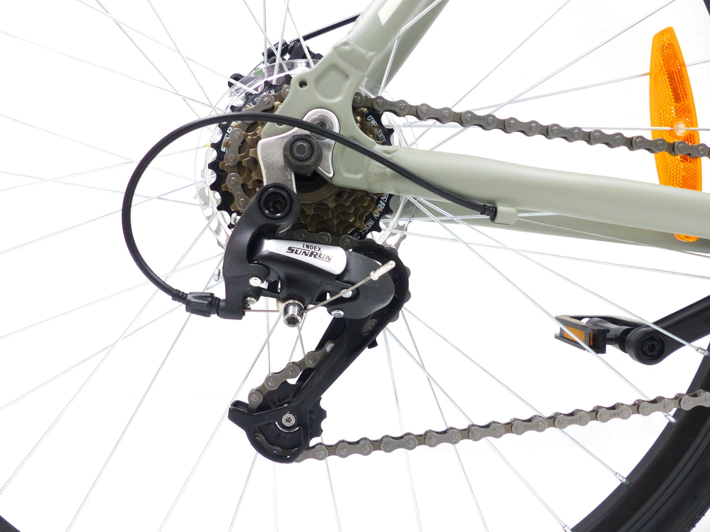 RV-Parts 27,5 Zoll Rennrad Fahrrad Mountainbike MTB Hardtail Unisex 21 Gang