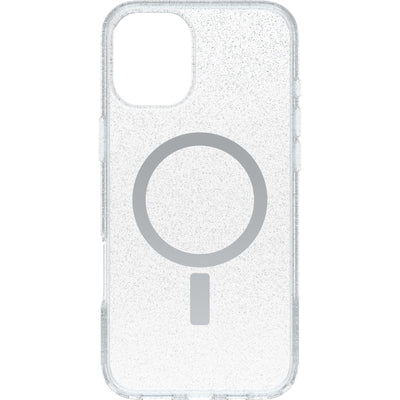 OtterBox Symmetry Series Clear MagSafe transparente Hülle für iPhone 16 Plus, stoßfest, sturzsicher, schützende Hülle, 3X getestet nach Militärstandard, Stardust
