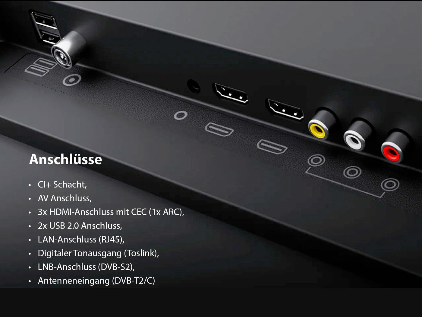 DYON ULTIMAX 50U-TI - 50 Zoll (126 cm) Fernseher (4K Ultra-HD Smart TV, Tizen OS, Triple Tuner (DVB-C/-S2/-T2), Samsung Smart & Gaming Hub, Prime Video, Netflix, Disney+) [2024]
