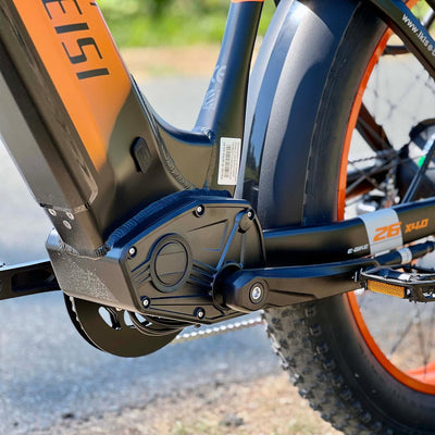 LANKELEISI E Bike Elektrofahrräder-Ebike mit 48V 20Ah Akku, E-Bike Herren 26 x 4.0 Zoll, 7-Gang-All-Terrain Fat Bike mit Drehmomentsensor, Reichweite bis zu 150km