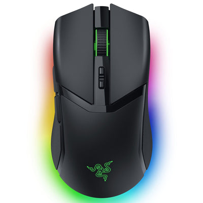 Razer Cobra Pro - Individuell anpassbare kabellose Gaming-Maus Chroma RGB (10 Anpassbare Tasten, Chroma-Beleuchtung mit 11 Zonen, Optischer Focus Pro Sensor mit 30K) Schwarz