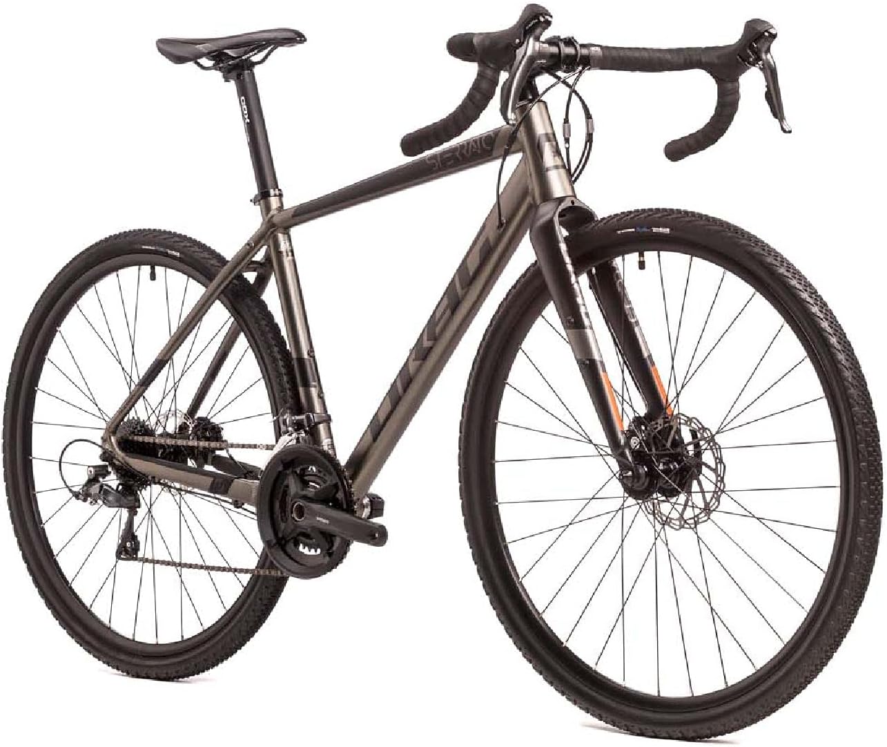 Airtracks 28 Zoll Herren Gravel Bike STERRATO 3.0 Fahrrad 2 x 8 Gang Shimano Claris RD-R2000 8-Fach (55cm (für Körpergröße 175-188cm))