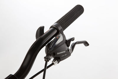 Moma Bikes MTB Kinder Fahrrad, GTT24”, , Aluminium, SHIMANO 21 Gänge, Scheiben Bremsen, Vorne Federung