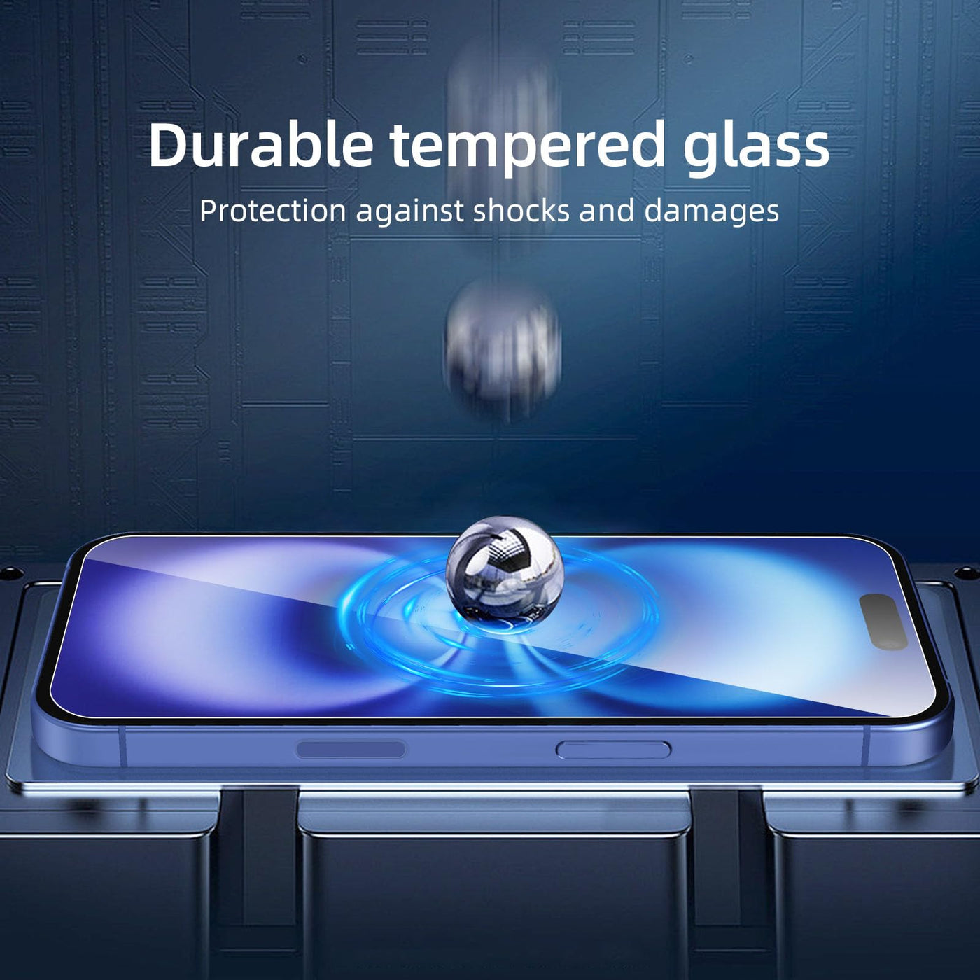 NEW'C 3 Stück, Panzer Schutz Glas für iPhone 16 (6,1"), Frei von Kratzern, 9H Härte, HD Displayschutzfolie, 0.33mm Ultra-klar, Ultrabeständi