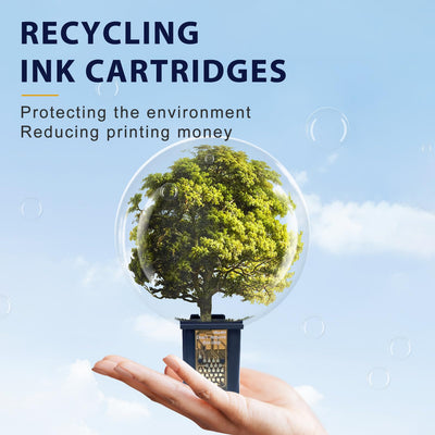 MYCARTRIDGE PHOEVER 901XL Ersatz für druckerpatronen HP 901 schwarz，für HP Officejet 4500 druckerpatronen, für HP OfficeJet J4580 J4680 J4624 J4524 J4525 G510 Drucker (1 Schwarz,1Farbe)