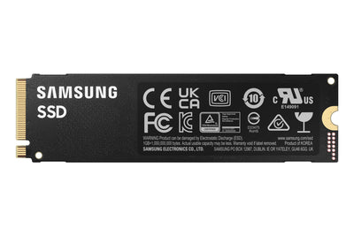 Samsung 980 PRO NVMe M.2 SSD, 2 TB, PCIe 4.0, 7.000 MB/s Lesen, 5.000 MB/s Schreiben, Interne SSD für Gaming und Videobearbeitung, MZ-V8P2T0BW