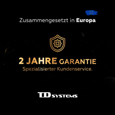 TD Systems - 32 Zoll Smart TV, Android GTV 14, HD DVB-T2/C/S2 Television, Modell 2025, Fernseher mit 2 Jahren Garantie - PRIME32C21GLE