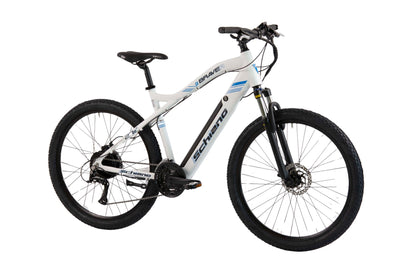F.lli Schiano Braver 27.5 Zoll E-bike Pedelec , e bike Elektrofahrräder Mountainbike für Erwachsene Herren / Damen MTB Fahrrad mit Zubehör Batterie electric Motor Federgabel LCD Display Elektrofahrrad