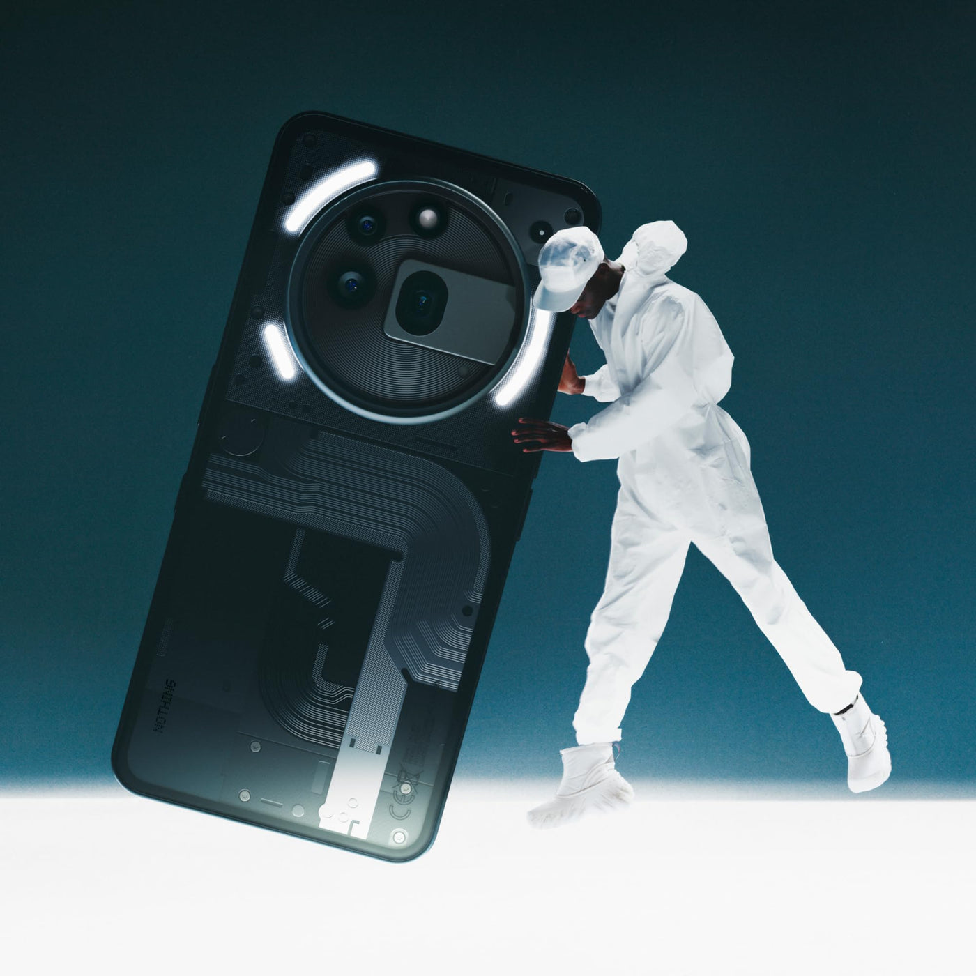 Nothing Phone (3a) Pro 256 GB - Handy mit 50 MP Periskop-Kamera, 50 MP Hauptkamera, 60-facher Ultra-Zoom, Essential Space, 12 GB RAM, Langer Akkulaufzeit und 6,77" FHD+ AMOLED-Display - Grau