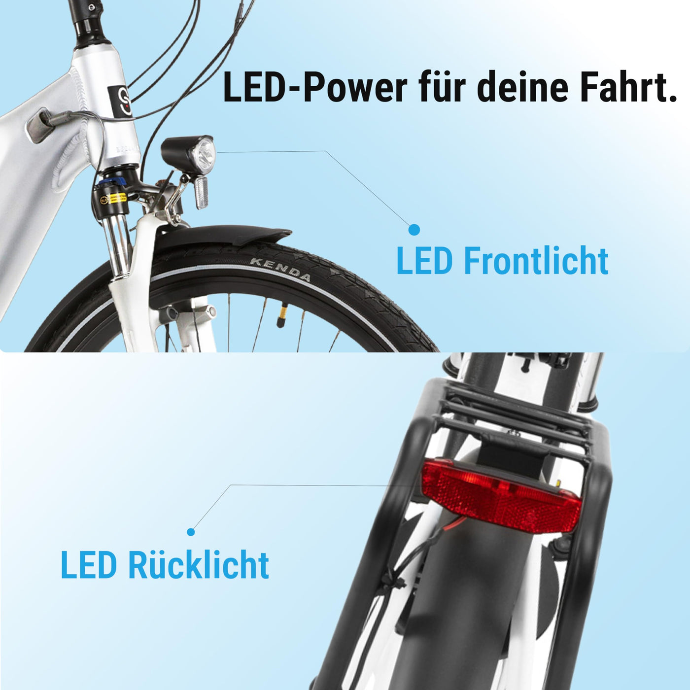 AsVIVA E-Bike B14 Stadtfalter 28 Zoll Citybike - Hollandrad für Damen & Herren | Elektrofahrrad Pedelec 25km/h | Tiefeinsteiger | 250W Motor - 36V 17.5 Ah mit bis zu 150 km Reichweite