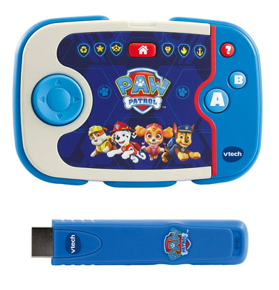VTech ABC Smile TV - PAW Patrol Lernkonsole - Kabellose Spielkonsole mit HDMI-Stick für den Fernseher - Mit 12 Missionen für stundenlangen Lernspaß - Für Kinder von 3-7 Jahren