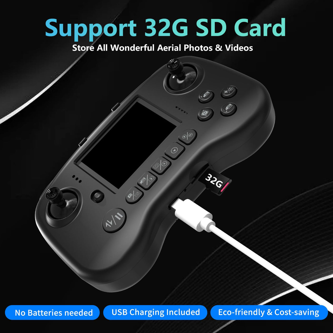 TTROARDS TT19LCD Drohne mit 4k Kamera, FPV Drohne mit 2.8in LCD Bildschirm, Brushless Motor 270°Hindernisvermeidung Optische Flusspositionierung, Mini Drone für Erwachsene Anfänger