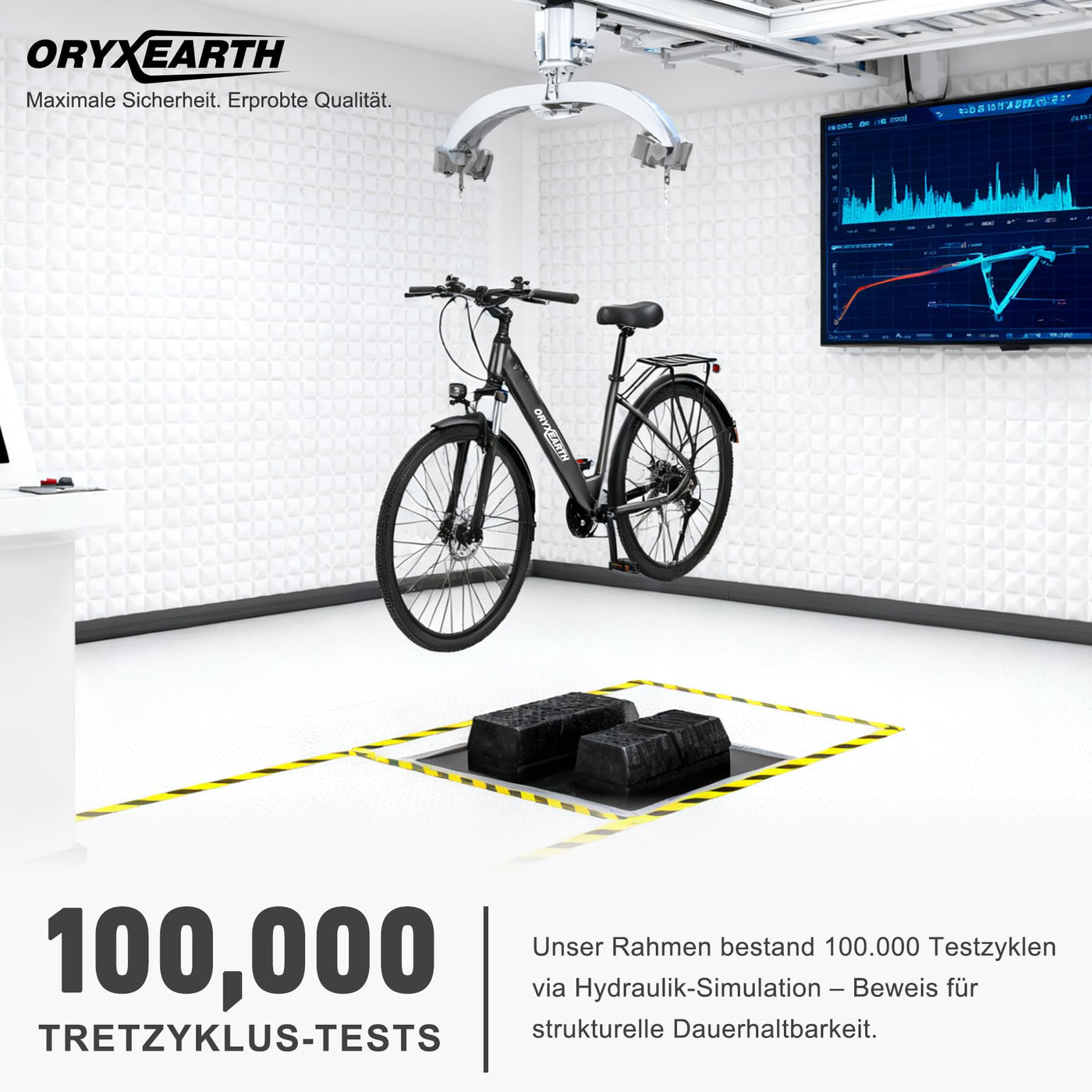 Oryxearth Pedelec E-Bike, Drehmomentsensor Elektrofahrrad, 27.5 Zoll E Bike Herren Damen, 250W Heckmotor, 7-Gang-Getriebe,10Ah/36V Lithium-Akku, 25 km/h 110 km Reichweite, Citybike für Erwachsene
