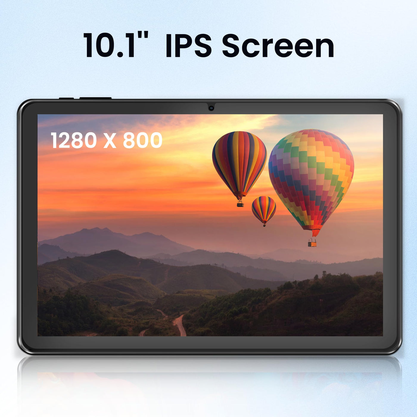 Paaxoo Android Tablet, 10.1 Zoll Android 15 Tablets 18GB(6+12) RAM 128GB ROM 1TB Expand, 1280x800 IPS HD Touchscreen,6000mAh Akku, Bluetooth, Dual Kamera, GMS, WiFi