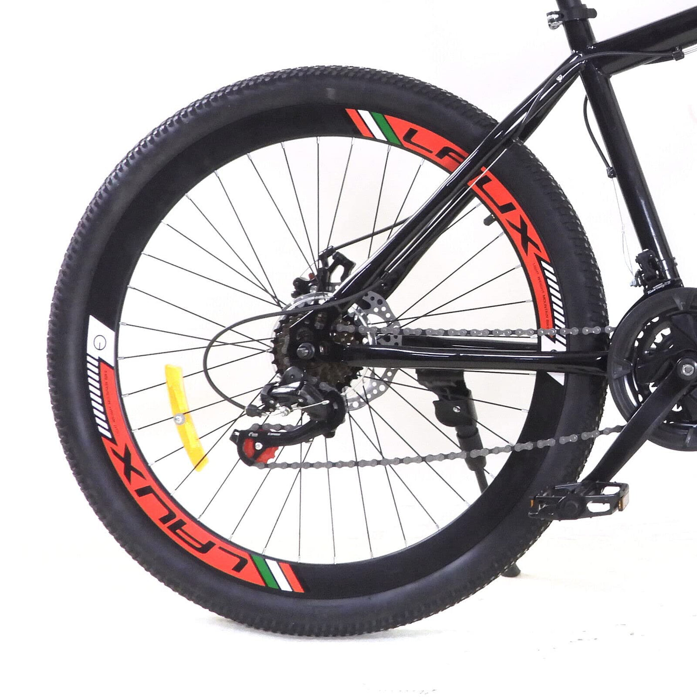 MTB Mountain-Bike 26 Zoll 21-Gang Fahrräder Aluminium Mountainbike Positionierschwungrad Schwarz für Damen Herren Mädchen Jungen