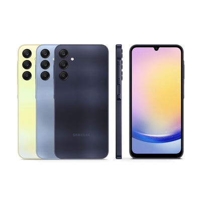 Samsung Galaxy A25 5G Smartphone, Simlockfrei ohne Vertrag, Android-Handy, 128 GB, Schnellladefunktion, 50-MP-Kamera, Yellow, 30 Monate Herstellergarantie [Exklusiv auf Amazon] [Deutsche Version]