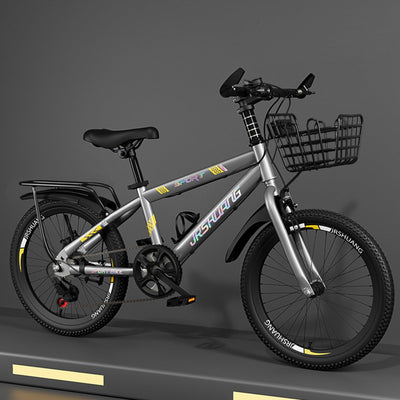 Mountainbike 22 Zoll 24 Zoll 7 Gang Carbonstahlrahmen Geeignet für Jungen und Mädchen Zwischen 130 und 175 cm D,22 inches