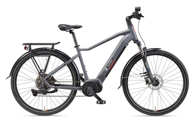 TELEFUNKEN E-Bike Herren 29 Zoll, Elektrofahrrad Mittelmotor, 10-Gang Kettenschaltung, Hydr. Scheibenbremsen - Pedelec SUV-Bike, SUV700