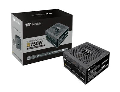 Thermaltake Toughpower GF A3 750W | PC-ATX-3.0-Netzteil | PCIe Gen 5.0 | 80-Plus-Gold | voll-modular | leiser 140 Lüfter | EU Zertifiziert