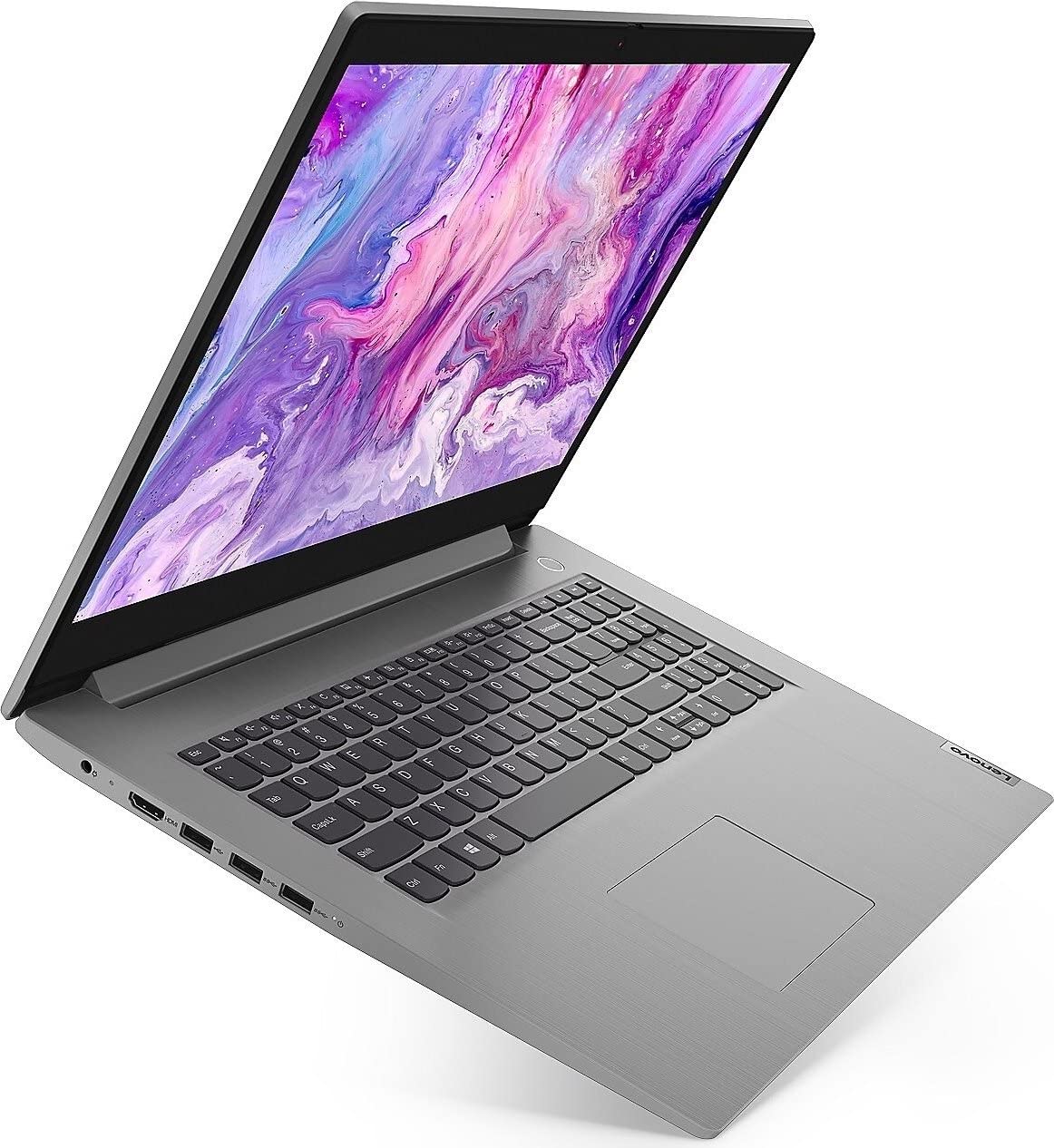 Lenovo (17,3 Zoll HD+ Notebook (AMD Athlon 3050U 2x3.2 GHz, 20 GB DDR4, 512 GB SSD, Radeon Graphics, HDMI, Webcam, Bluetooth, USB 3.0, WLAN, Windows 11 Prof. 64 Bit) - 7645