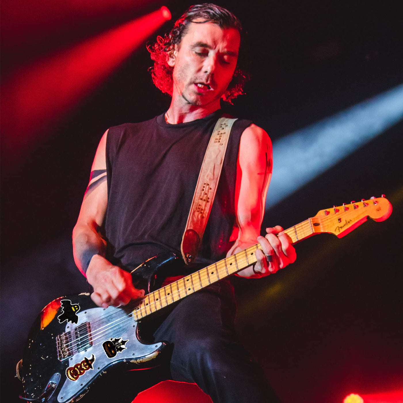 100 Stück Rock Band Punk Aufkleber, Classic Rock Sticker Pack für Erwachsene Cool Metal Punk Musik Aufkleber für Gitarre Laptop Skateboard (ROCK1)