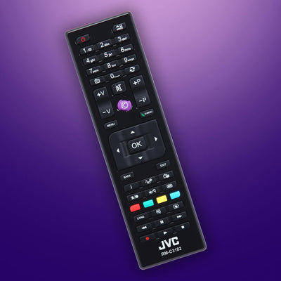 JVC 40 Zoll Fernseher LT-40VF4455 Full HD Fernseher mit 102 cm Bildschirmdiagonale und integriertem Triple-Tuner, LED TV schwarz