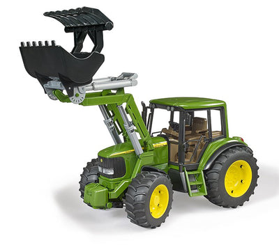 bruder 02052 - John Deere 6920 mit Frontlader - 1:16 Fahrzeug, Traktor, Trecker, Schlepper, Bulldog, Bauernhof, Landwirtschaft, Feldarbeit, Maschine, bworld, Spielzeug