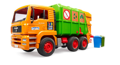 bruder 01056 - 50 Jahre Sonderedition MAN TGA Müll LKW - 1:16 Fahrzeuge, Müllauto, Müllabfuhr, Müllwagen