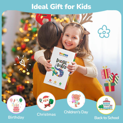 TECJOE LCD Schreibtafel Kinder, 3 Pack Zaubertafel, 8.5 Zoll Maltafel Zaubertafel für Kinder, Mal Tablet Kinder für Kinder zum Reisen, Geschenk Spielzeuge für 3 4 5 6 Jährige Jungen, Mädchen
