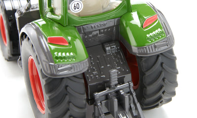 siku 3293, Fendt 728 Vario, Spielzeug-Traktor, 1:32, Metall/Kunststoff, Grün, Abnehmbare Kabine, Gummierte Reifen