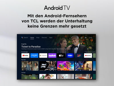 TCL 40V5C - 40“ Full HD Smart QLED Direct LED-Fernseher mit Android TV & HDR - Kompatibel mit Google Cast & Google Home, Schlankes Design