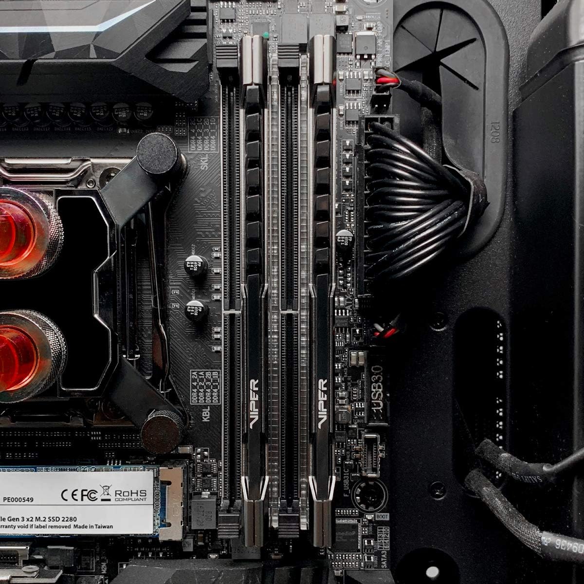 Patriot Viper Steel DDR4 32GB (2 x 16GB) 3600MHz