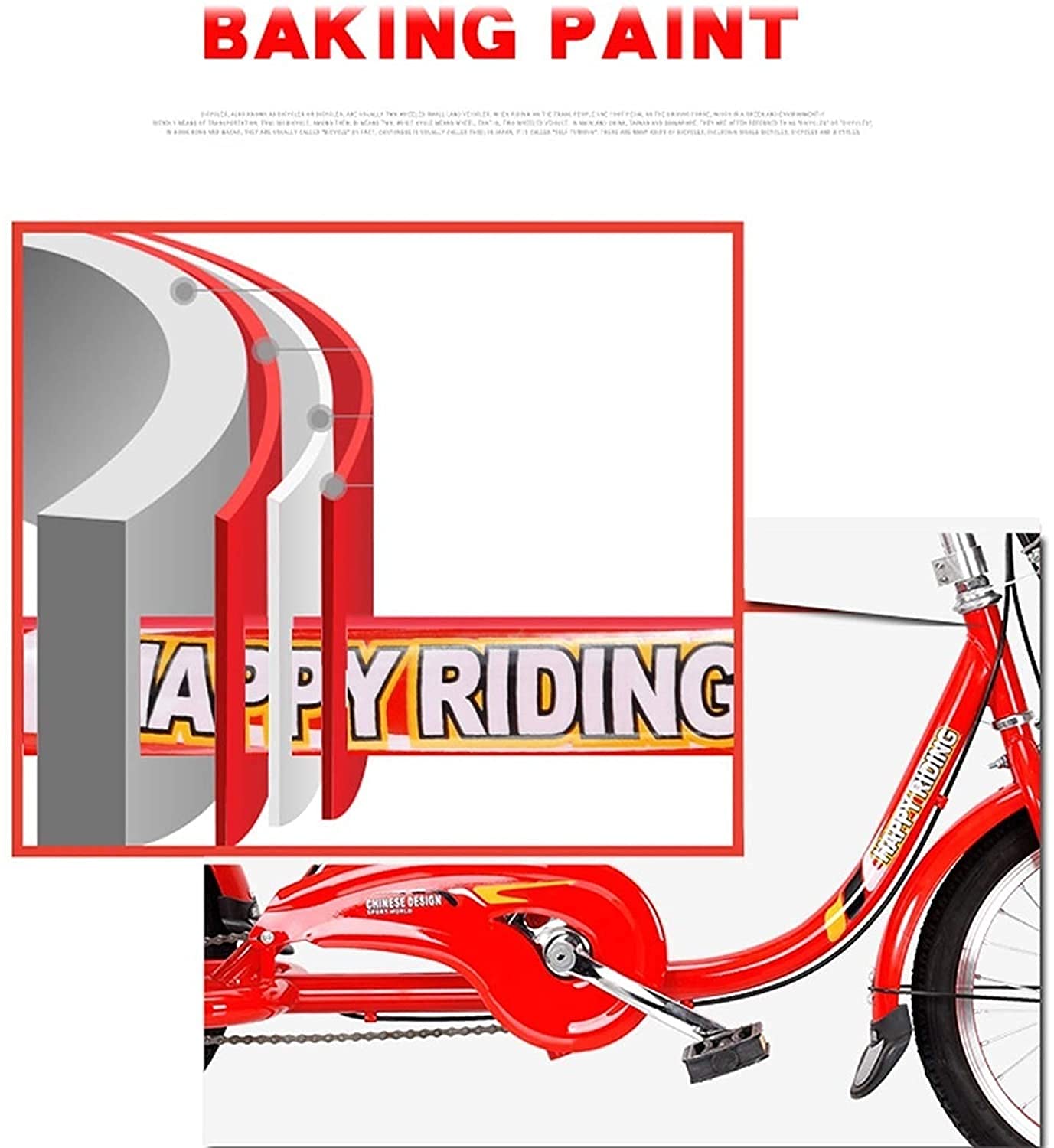 ACIYD Erwachsenes Dreirad-Cruiser-Fahrrad für Reisen ode Erwachsene Senioren Dreirad 20 Zoll 3 Radfahrräder Dreirad Fahrräder mit Einkaufswagen und Einstellbarer Sitz for Frauen Männer Fahrrad