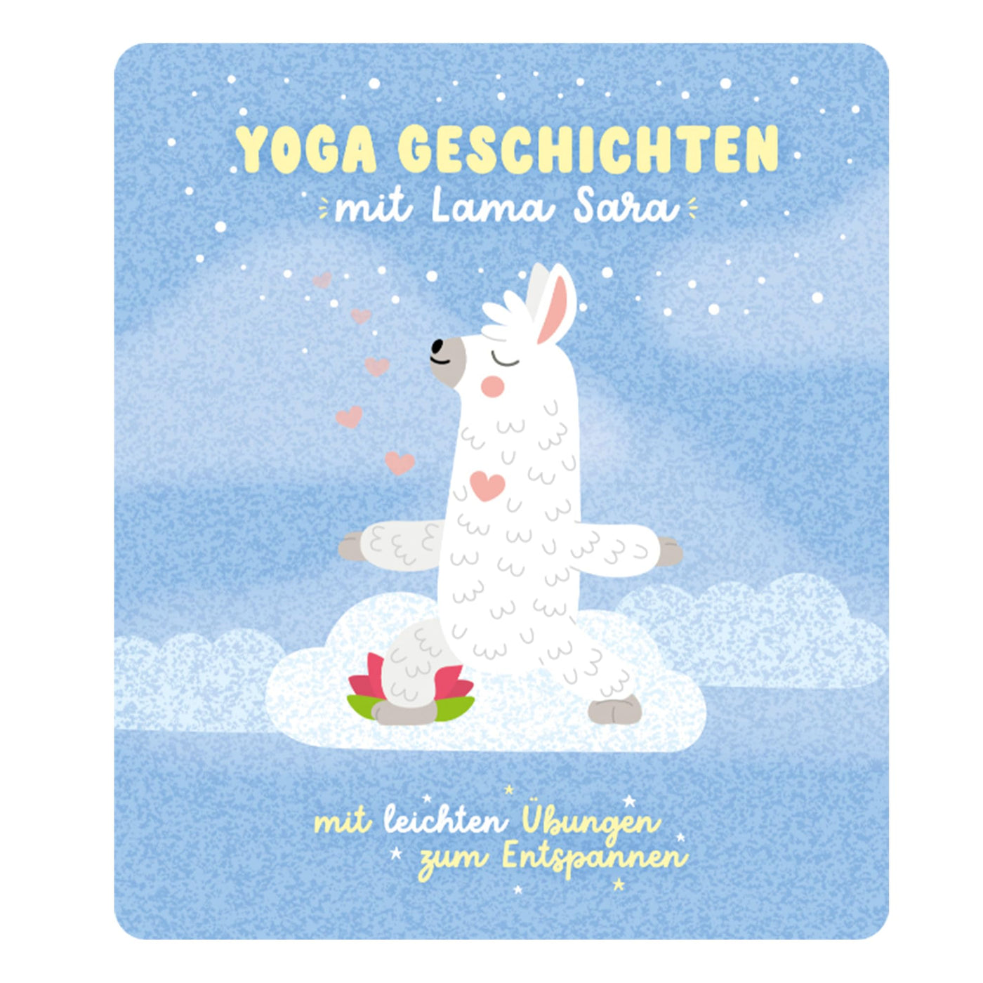 tonies Hörfiguren für Toniebox, Yoga-Geschichten mit Lama Sara – Mit leichten Übungen zum Entspannen, Hörspiel für Kinder ab 4 Jahren, Spielzeit ca. 60 Minuten